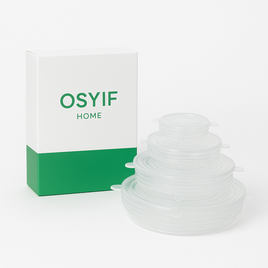 OSYIF Home Set of 6 Reusable Silicone Stretch Lids